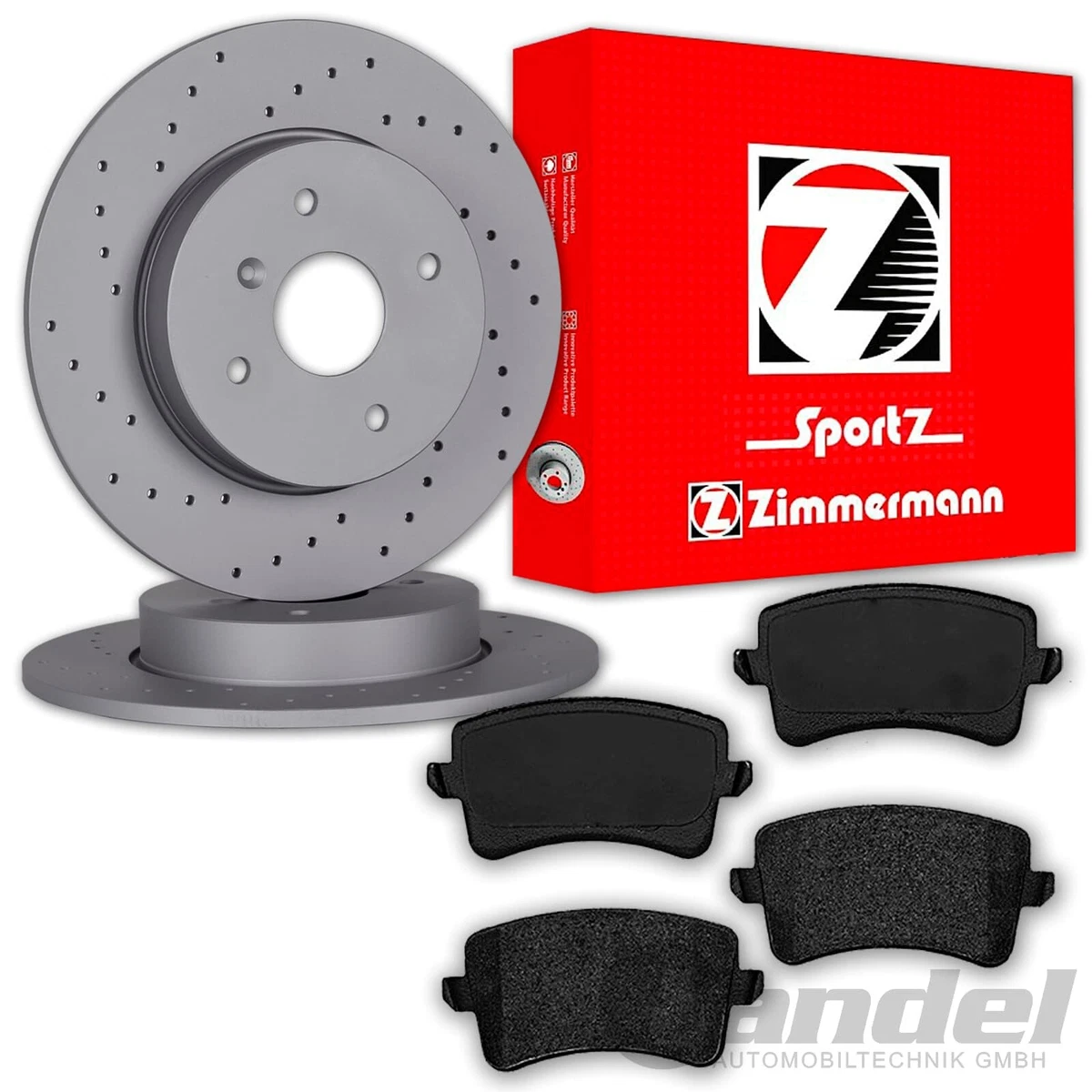 Гальмівні колодки та диски Zimmermann для VOLVO 760 Kombi: найкращий вибір