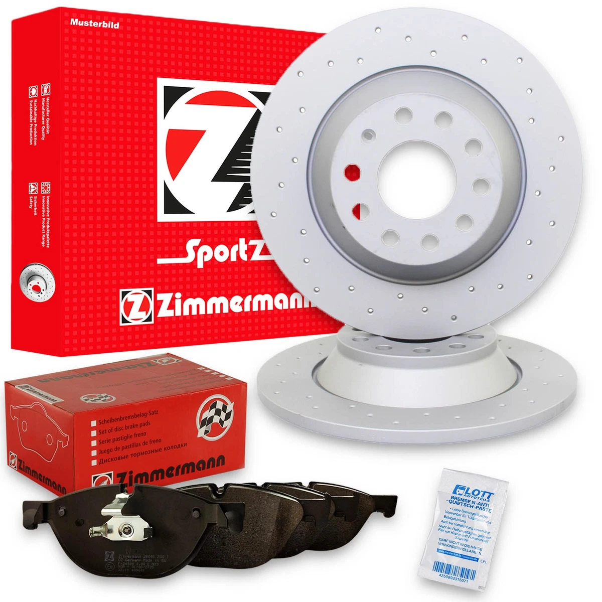 Якісні гальма Zimmermann для SKODA OCTAVIA III Combi: надійність і безпека