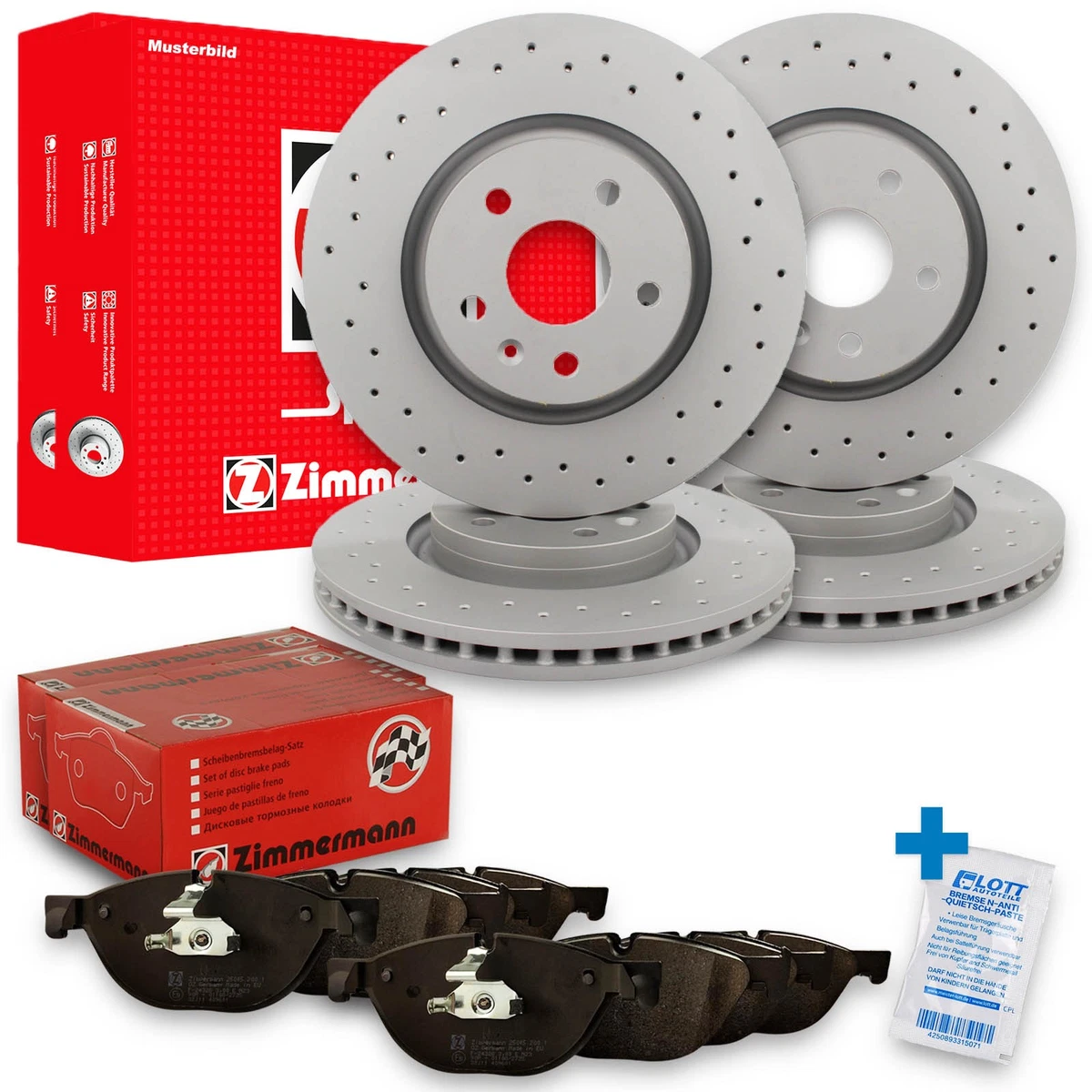 Гальмівні колодки та диски Zimmermann для VOLVO 760 Kombi: найкращий вибір