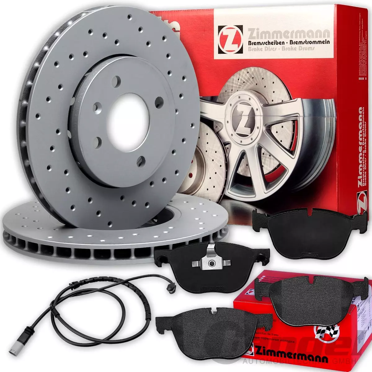 Безпека на дорозі: гальмівні диски та колодки Zimmermann для VW GOLF VII