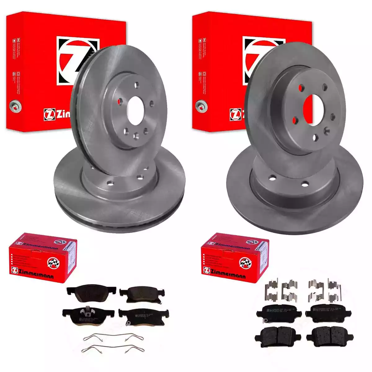 Гальмівні колодки та диски Zimmermann для Hyundai Tucson 1.6 T-GDi