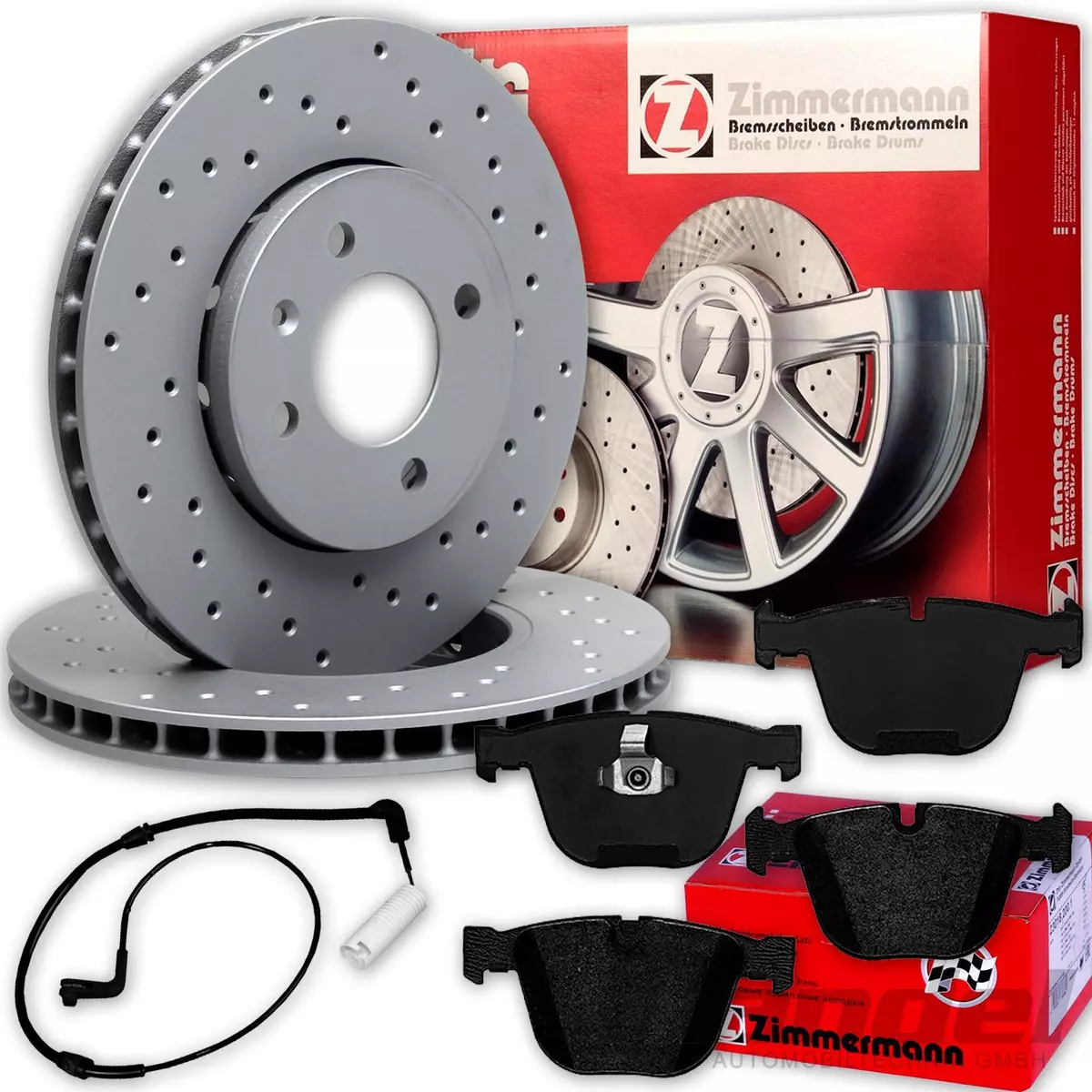 Гальмівні диски та колодки Zimmermann для MINI R58 — безпека і довговічність