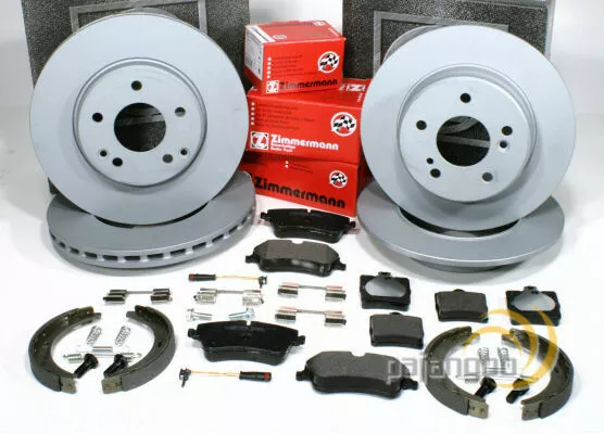 Гальмівні колодки та диски Zimmermann для VOLVO S60 III (224) T8 AWD